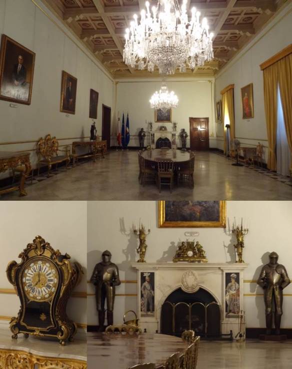 Malta - Palácio dos Grao Mestres - Salao de jantar do estado