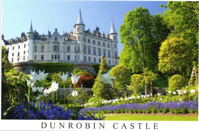 Dunrobin Castle postcard